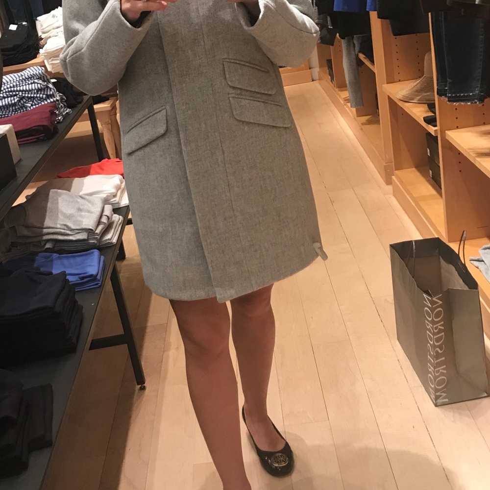 J Crew Cocoon Coat in Italian wool 6 - Picture 5 of 9